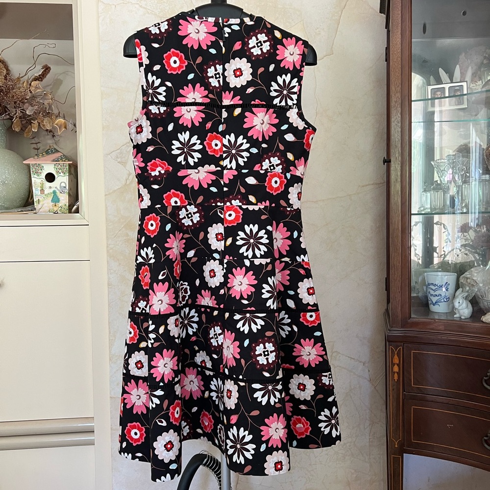 Kate Spade Casa Flora Poplin Fit and Flare - 6 - Picture 6 of 13